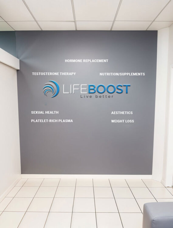 LifeBoost MD clinic interior in Boca Raton, FL