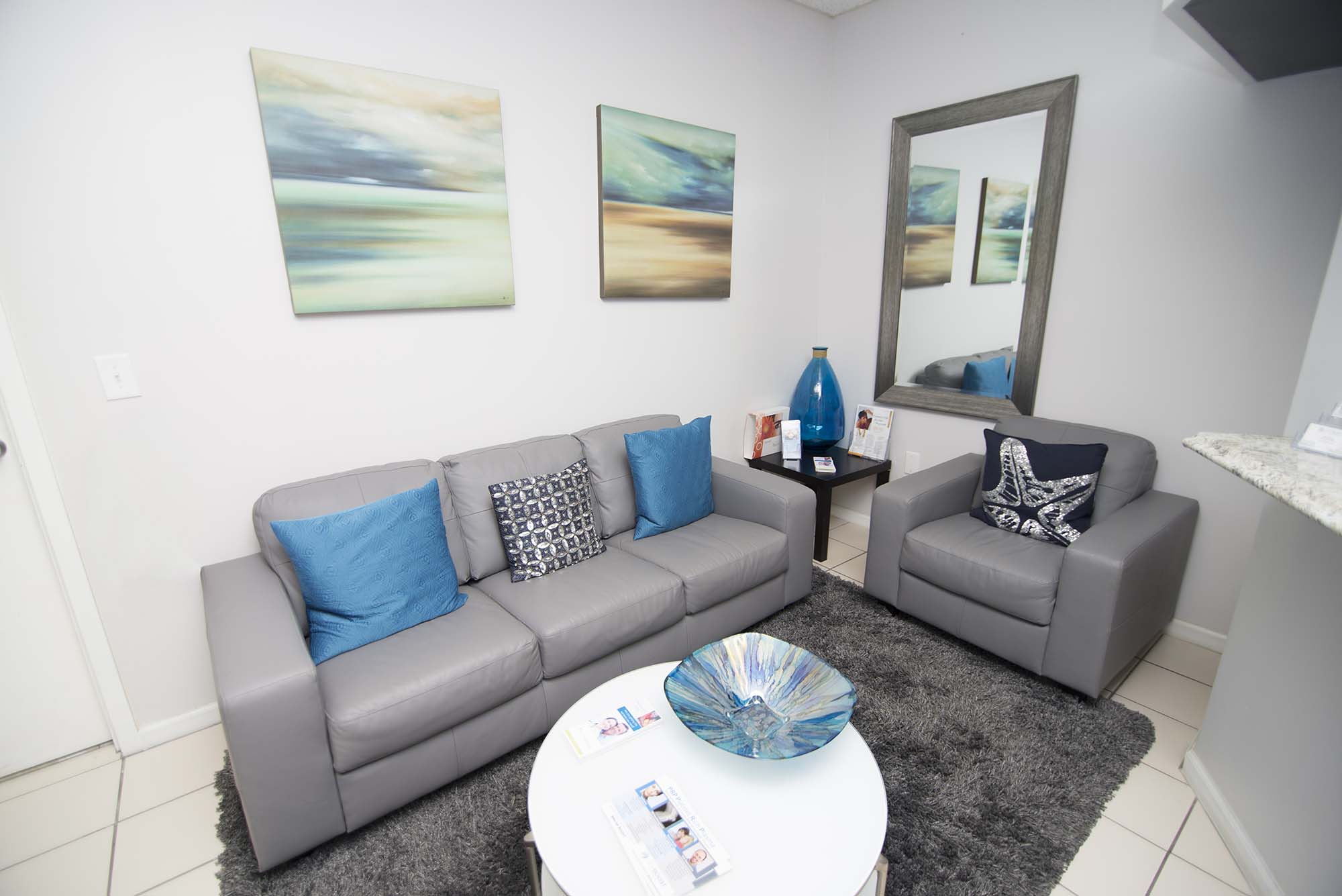 LifeBoost MD welcoming waiting area